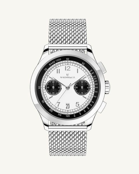 Chrono 44 Sardinia Panda | Waldor & Co. Watches – WALDOR & CO.