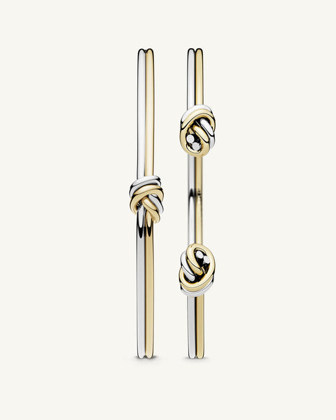 Dual Knot Silver / Gold Set | Waldor & Co. Gift Sets – WALDOR & CO.
