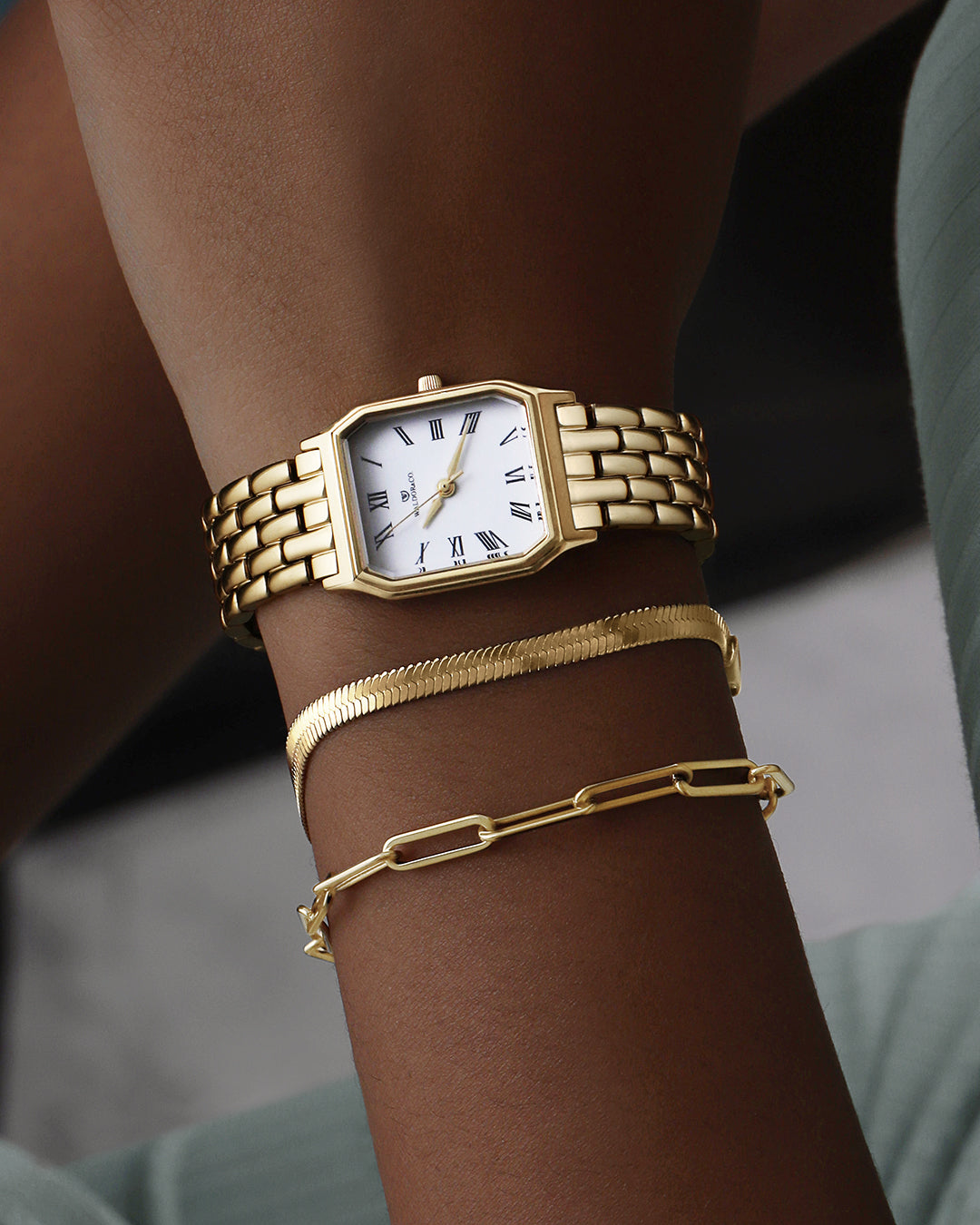 【HYERES LOR】Erite23 Silver (C) Chain Bracelet M Yellow HL TXT Yeonjun Favorite / HYERES LOR / Elite Silver Emblem