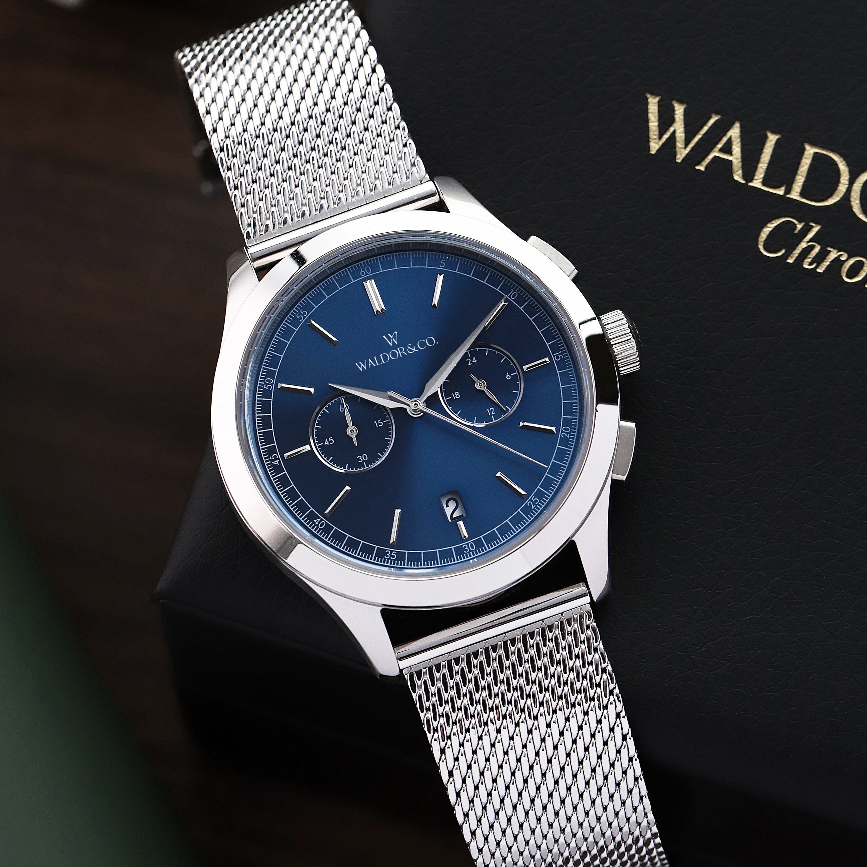 Chrono 44 Sardinia | Waldor & Co. Watches – WALDOR & CO.