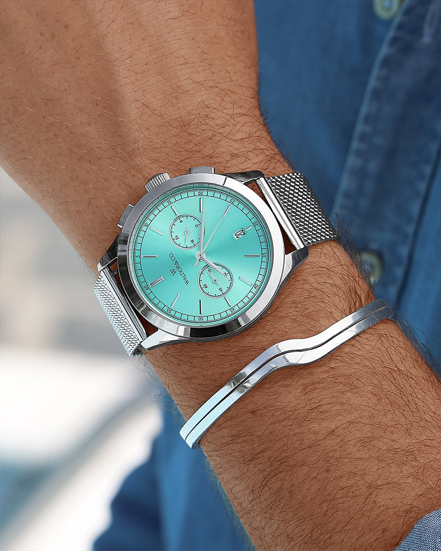 Chrono 44 Sardinia | Waldor & Co. Watches – WALDOR & CO.