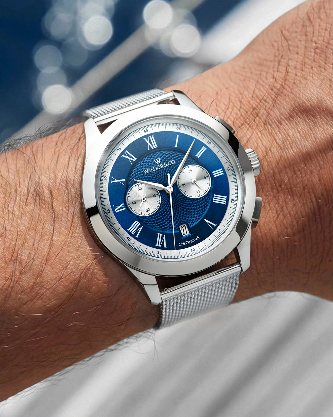 オーデ コロン（チャーリィ コロン） Chrono 48 Sardinia | Waldor & Co. Watches – WALDOR & CO.