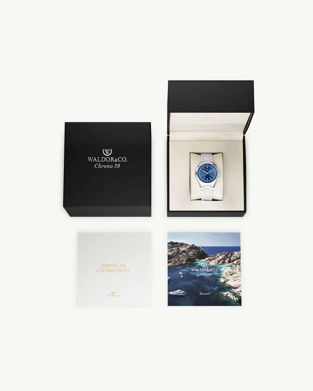 Chrono 39 Porto Cervo | Waldor & Co. Watches – WALDOR & CO.