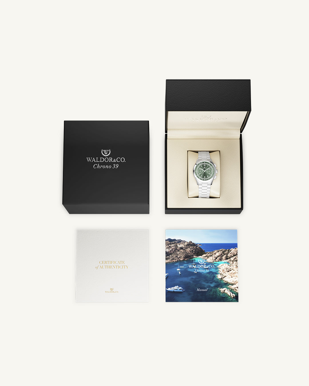 Chrono 39 Porto Cervo | Waldor & Co. Watches – WALDOR & CO.