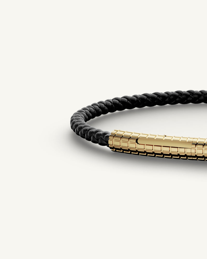 Grid Leather Bracelet  Waldor & Co. Bracelets – WALDOR & CO.