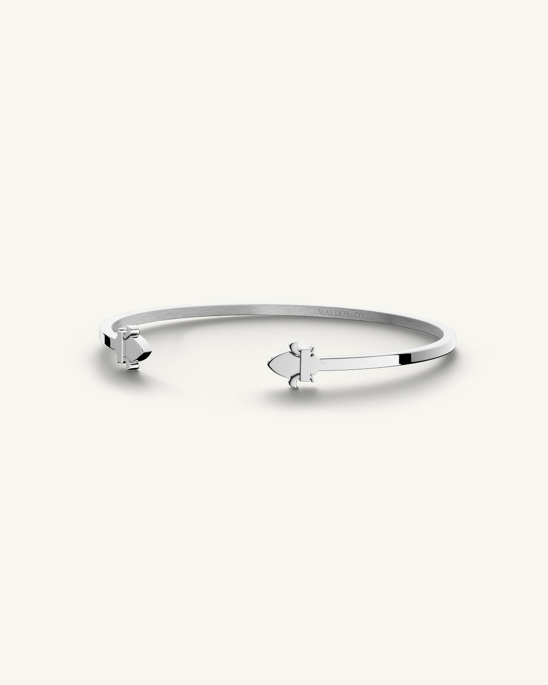 Cuff Bangle Bracelets | Solid Silver | Adjustable and Stackable