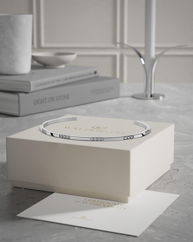 Louis Vuitton Diamond Gold Bangle Bracelet – Opulent Jewelers