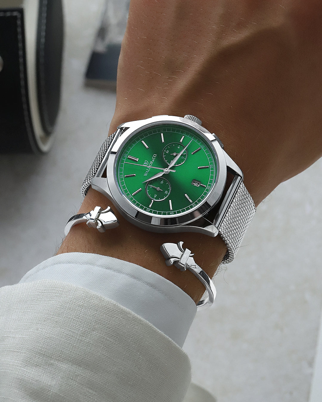 デザインジュエリーウォッチ Chrono 39 Sardinia | Waldor & Co. Watches – WALDOR & CO.
