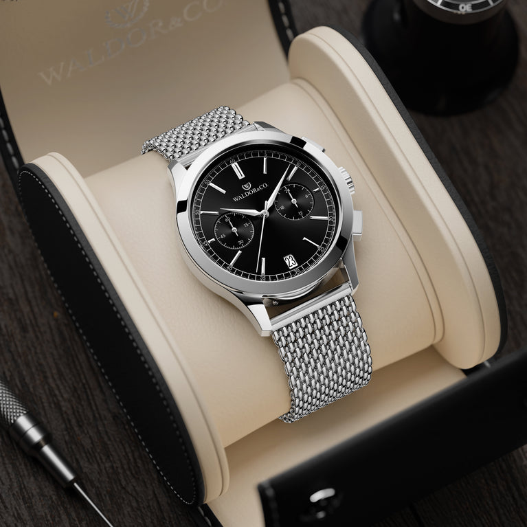 Chrono 44 Sardinia | Waldor & Co. Watches – WALDOR & CO.
