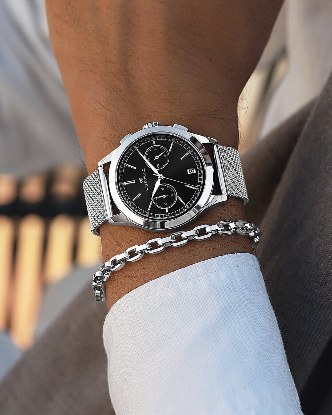 Chrono 39 Sardinia | Waldor & Co. Watches – WALDOR & CO.